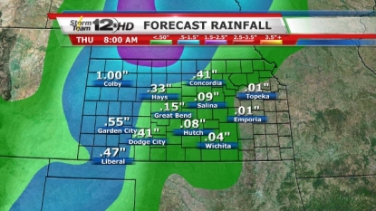 Warm, windy weather in central Oklahoma Wednesday