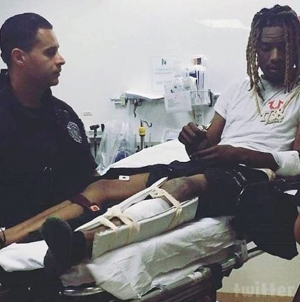 Rapper Fetty Wap injured after motorcycle hit by vehicle in New Jersey