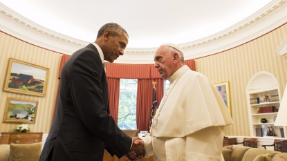 Pope Delivers First Homily, Encourages People to “Keep Moving Forward”