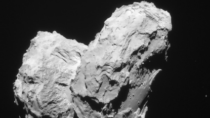 Rosetta comet likely formed from 2 separate objects