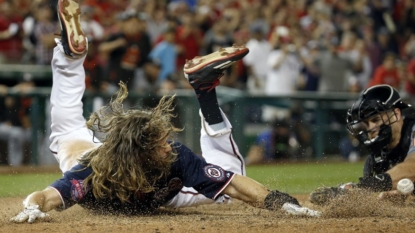 Scherzer’s shout, Lobaton’s fly in 10th send Nats over Miami