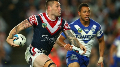 Canterbury Bulldogs fans clash with police during loss to Sydney Roosters at