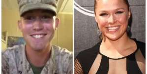 She said yes! NC Marine asks Ronda Rousey to Marine Corps Ball