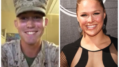 She said yes! NC Marine asks Ronda Rousey to Marine Corps Ball