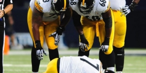 Steelers top Rams 12-6; Roethlisberger injures knee