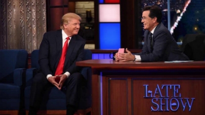 Stephen Colbert and Donald Trump Were the Ultimate Comedy Duo Last Night