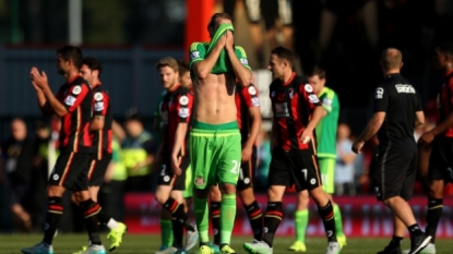 Bournemouth’s Matthew Ritchie hits spectacular volley goal