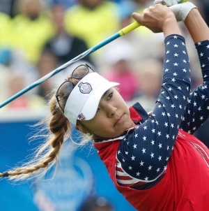 Suzann Pettersen apologizes for Solheim Cup incident