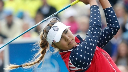 Suzann Pettersen apologizes for Solheim Cup incident