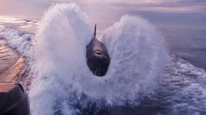 Terrifying video shows a pod of killer whales chasing a fishing boat