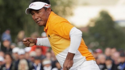 Thongchai Jaidee holds his nerve to claim European Open title