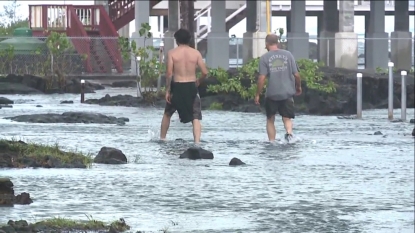 Tropical Storm Ida moving slowly in Atlantic