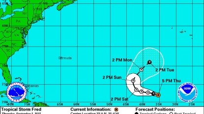 Tropical Storm Kevin forms in the Pacific