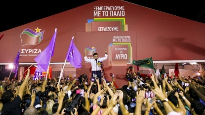 Tsipras, Greek Left Wing Returns to Power