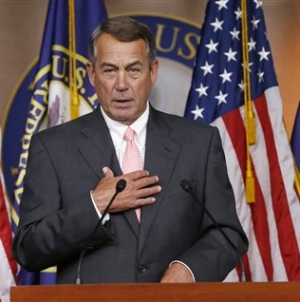 US House Speaker Boehner to resign from Congress