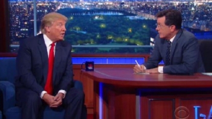 Unstoppable: Donald Trump Steamrolled Over Colbert