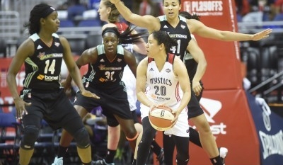 WNBA PLAYOFFS ROUNDUP: Liberty win Game 1 in Eastern Conference finals; Lynx