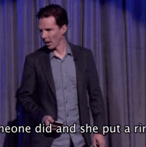 Watch Benedict Cumberbatch react perfectly to mean tweet about his face