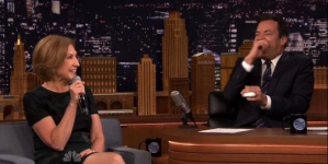 Watch Carly Fiorina Sing a Song About Her Dog, Snickers, with Fallon