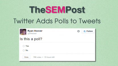 Why Twitter is going to the polls?