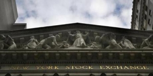 U.S. stocks end bruising quarter on happy note