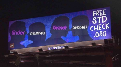 Aids group billboard links ‘dating’ apps to STDs