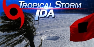 Tropical Storm Ida changes direction in Atlantic