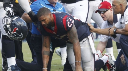 Houston RB Arian Foster out for season with Achilles injury