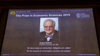 Angus Deaton Wins Nobel Economics Prize