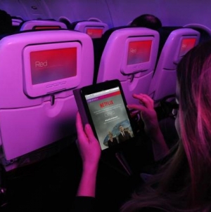 Netflix And Virgin America Will Distract Frazzled Flyers With Free In-Flight