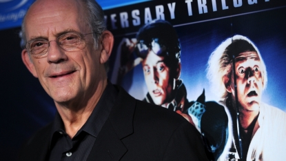 “Back to the Future” stars Christopher Lloyd and Michael J. Fox reunite