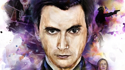 Beware of David Tennant’s Stare in New ‘Jessica Jones’ Poster