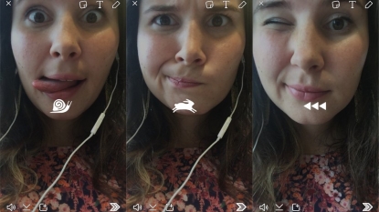 New Snapchat filters let you speed up, slow down or rewind