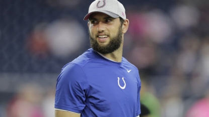 Colts QB Andrew Luck a full participant at practice