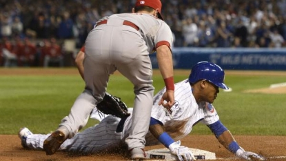 Cubs shortstop Addison Russell leaves game in fourth inning