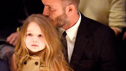 Daddy’s girl: David Beckham confesses he’s BANNED Victoria from cutting Harper