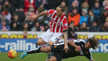 Deeney rains on Hughes’s Stoke parade