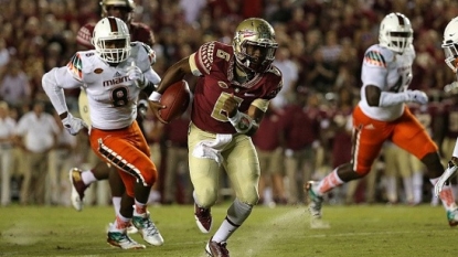 FSU takes halftime lead over Miami