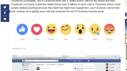 Facebook launches 6 new reaction buttons; no ‘dislike’