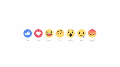 Facebook launches test of ‘Reactions,’ its version of the ‘dislike’ button