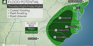 Hurricane Joaquin Tracking Further Offshore, Traveling Northeast