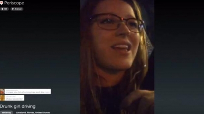 Florida woman live streams herself driving drunk