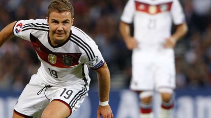 Mario Gotze out for 10-12 weeks with groin injury