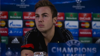 Groin injury expected to rule Germany forward Mario Goetze out until 2016