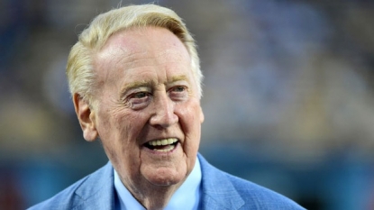 Vin Scully Out for the Playoffs … After Medical Procedure