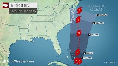 Hurricane Joaquin National Hurricane Center Update: East Coasters ‘Should Not