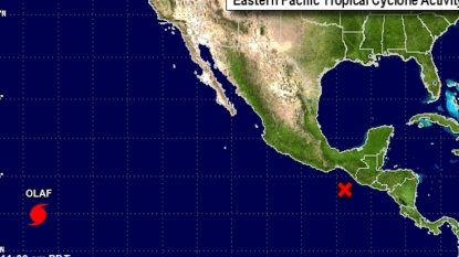 Hurricane Olaf Projected Path Updated by National Hurricane Center