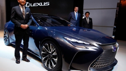 Hydrogen-Powered Lexus LF-FC Concept Previews Next-Gen LS Flagship Sedan