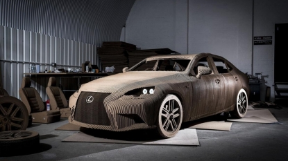 Lexus Reveals Full-Sized, Origami-Inspired vehicledboard auto