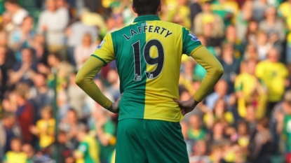 Lafferty unsure of future at Norwich